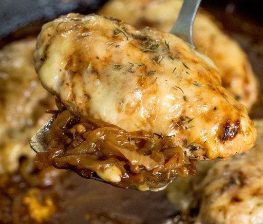 Recipe for French Fried Onion Chicken