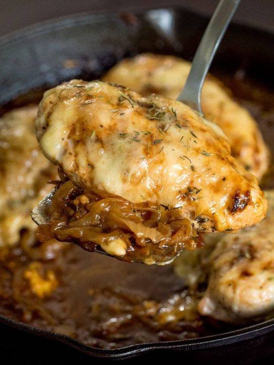 Recipe for French Fried Onion Chicken